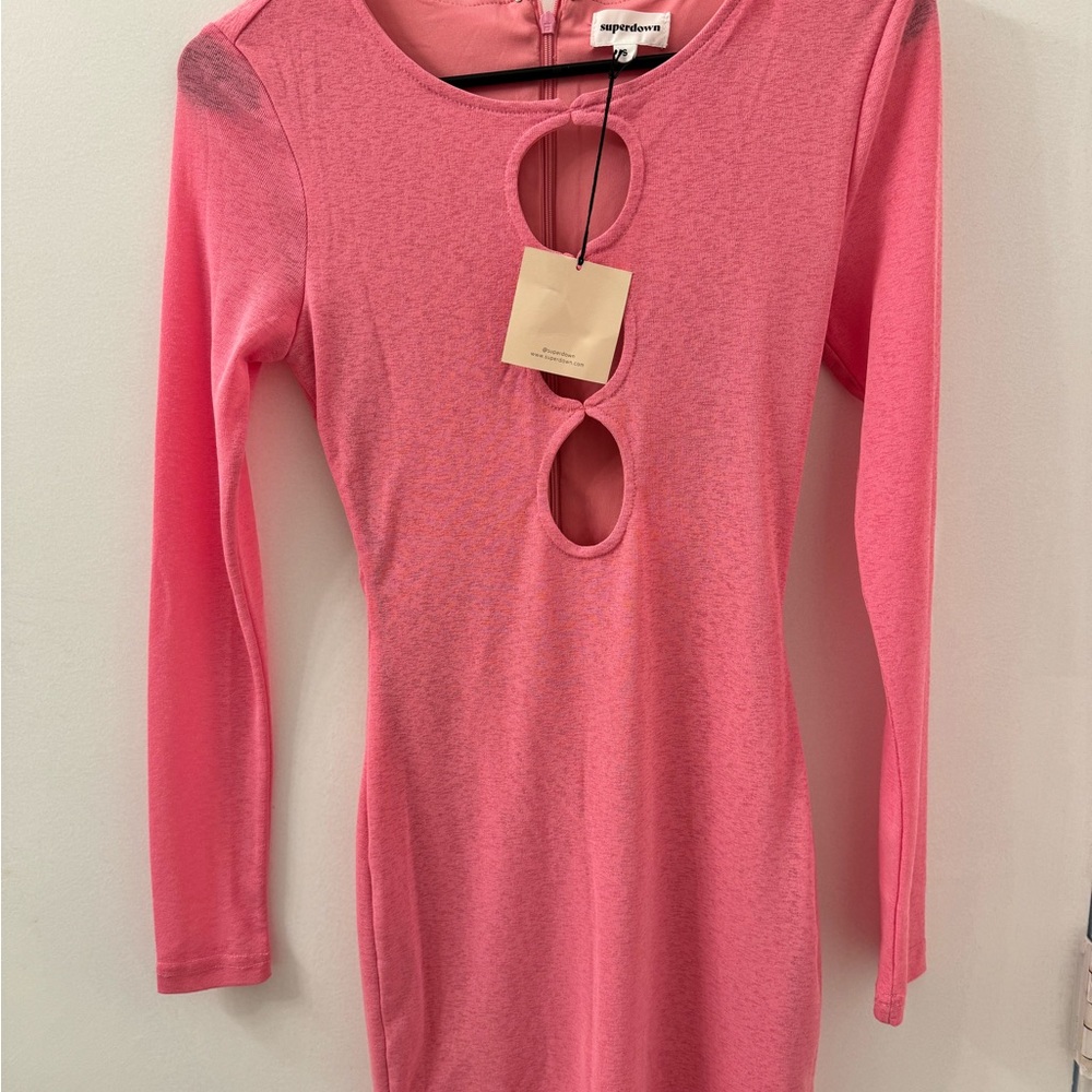 Superdown Pamela Cut out dress
